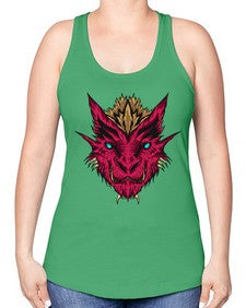 dragon 182# - dragon -Racerback Tank