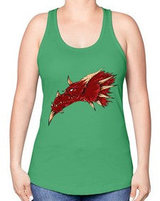 dragon 185# - dragon -Racerback Tank