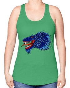 dragon 188# - dragon -Racerback Tank
