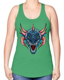 dragon 193# - dragon -Racerback Tank