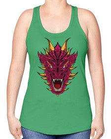 dragon 194# - dragon -Racerback Tank