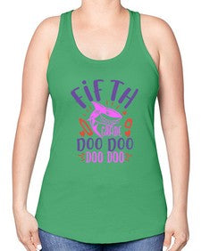 fifth grade doo doo 65# - fifth grade -Racerback Tank