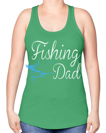 fishing 22# - shark-fish -Racerback Tank