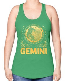 gemini 16# - gemini -Racerback Tank