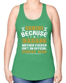 gemini 218# - gemini -Racerback Tank