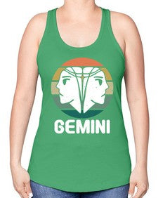 gemini 236# - gemini -Racerback Tank