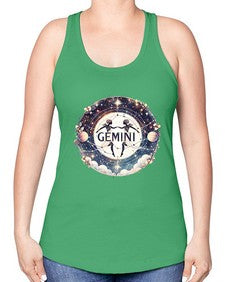 gemini 237# - gemini -Racerback Tank