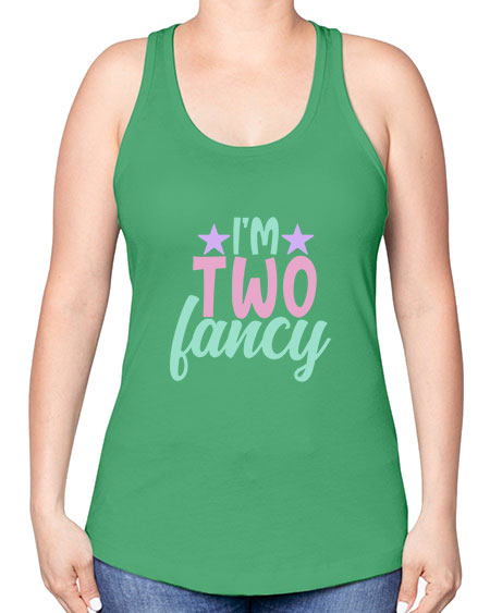 im two fancy Style 121# - kids -Racerback Tank