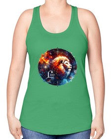 leo 300# - leo -Racerback Tank