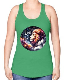leo 301# - leo -Racerback Tank