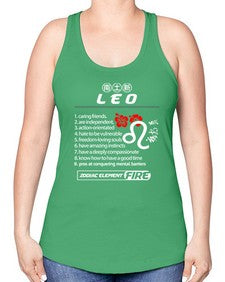 leo 307# - leo -Racerback Tank