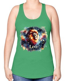 leo 312# - leo -Racerback Tank