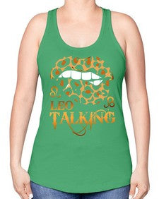 leo king 296# - leo -Racerback Tank