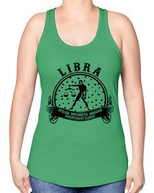 libra 25# - libra -Racerback Tank