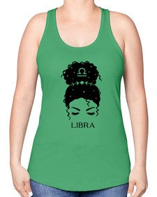 libra 334# - libra -Racerback Tank