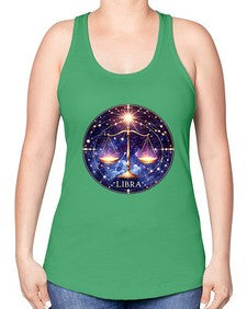 libra 341# - libra -Racerback Tank