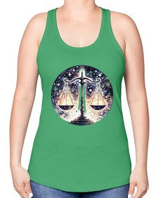 libra 343# - libra -Racerback Tank