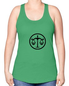 libra 344# - libra -Racerback Tank
