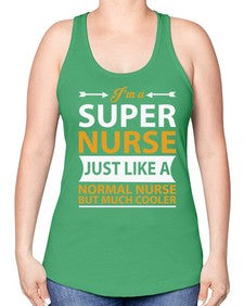 nurse tshirt 1212# - nurse -Racerback Tank
