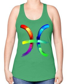 pisces 370# - pisces -Racerback Tank
