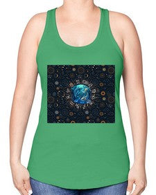 pisces Straight 366# - pisces -Racerback Tank