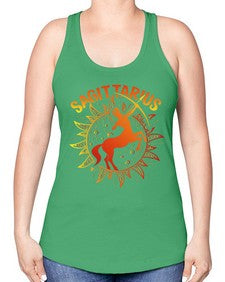 sagittarius 136# - sagittarius -Racerback Tank