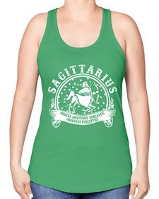 sagittarius 34# - sagittarius -Racerback Tank