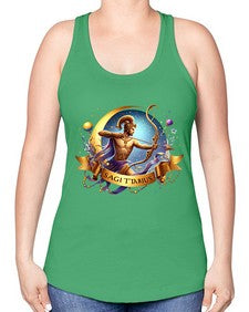 sagittarius 398# - sagittarius -Racerback Tank