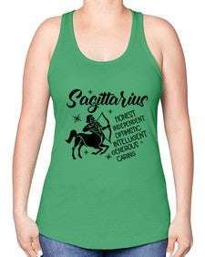 sagittarius 403# - sagittarius -Racerback Tank