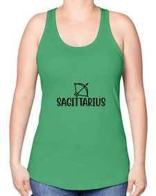sagittarius 405# - sagittarius -Racerback Tank