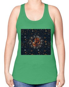 sagittarius Straight 399# - sagittarius -Racerback Tank