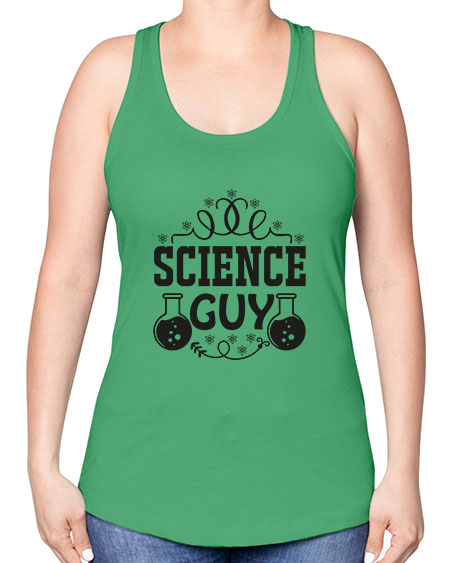 science guy 116# - general science -Racerback Tank