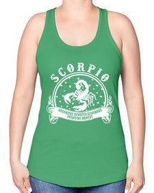 scorpio 30# - scorpio -Racerback Tank