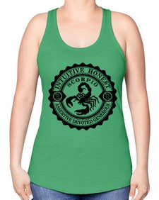 scorpio 31# - scorpio -Racerback Tank