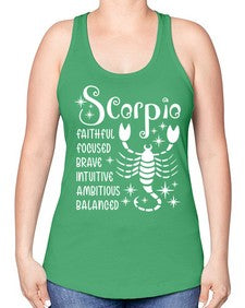 scorpio 435# - scorpio -Racerback Tank