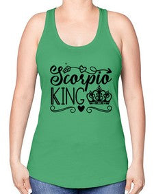 scorpio king 443# - scorpio -Racerback Tank