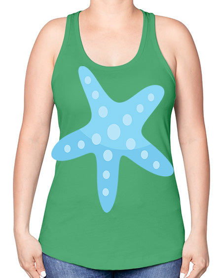 starfish 2# - shark-fish -Racerback Tank