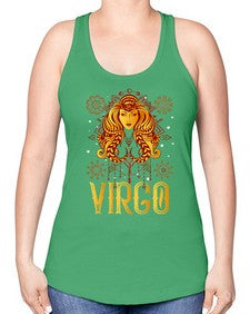 virgo 138# - virgo -Racerback Tank