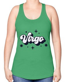 virgo 547# - virgo -Racerback Tank