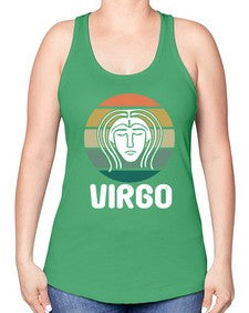 virgo 551# - virgo -Racerback Tank