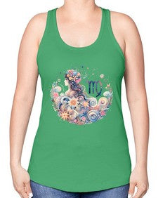 virgo 553# - virgo -Racerback Tank