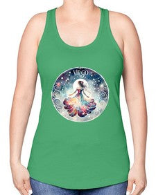 virgo 555# - virgo -Racerback Tank