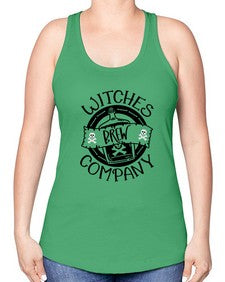 witches brew company 7# - witch -Racerback Tank