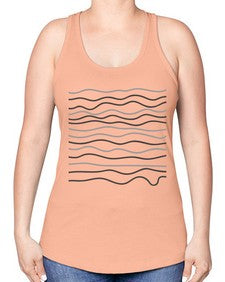 Abstract Shape 194# - art pop art -Racerback Tank
