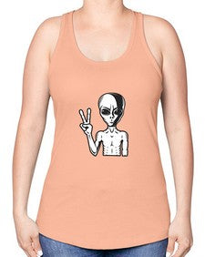 Alien 59# - ufo -Racerback Tank