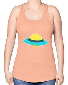Alien 60# - ufo -Racerback Tank