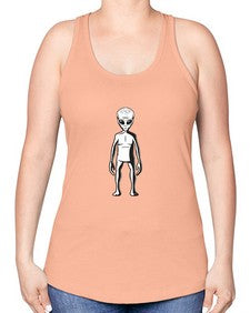Alien 64# - ufo -Racerback Tank