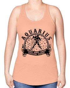 Aquarius 42# - aquarius -Racerback Tank