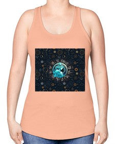 Aquarius Straight 66# - aquarius -Racerback Tank