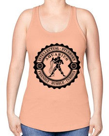 Aquarius balck 44# - aquarius -Racerback Tank